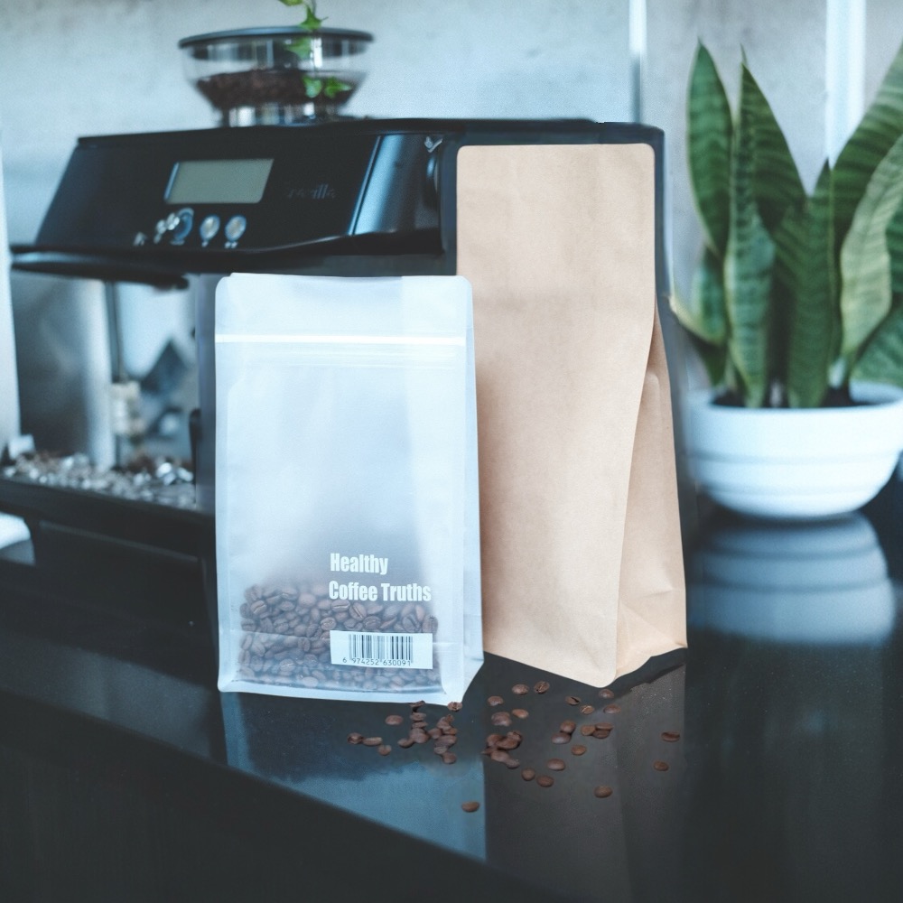 Flat bottom for coffee