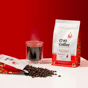 flat bottom bag for coffee bean