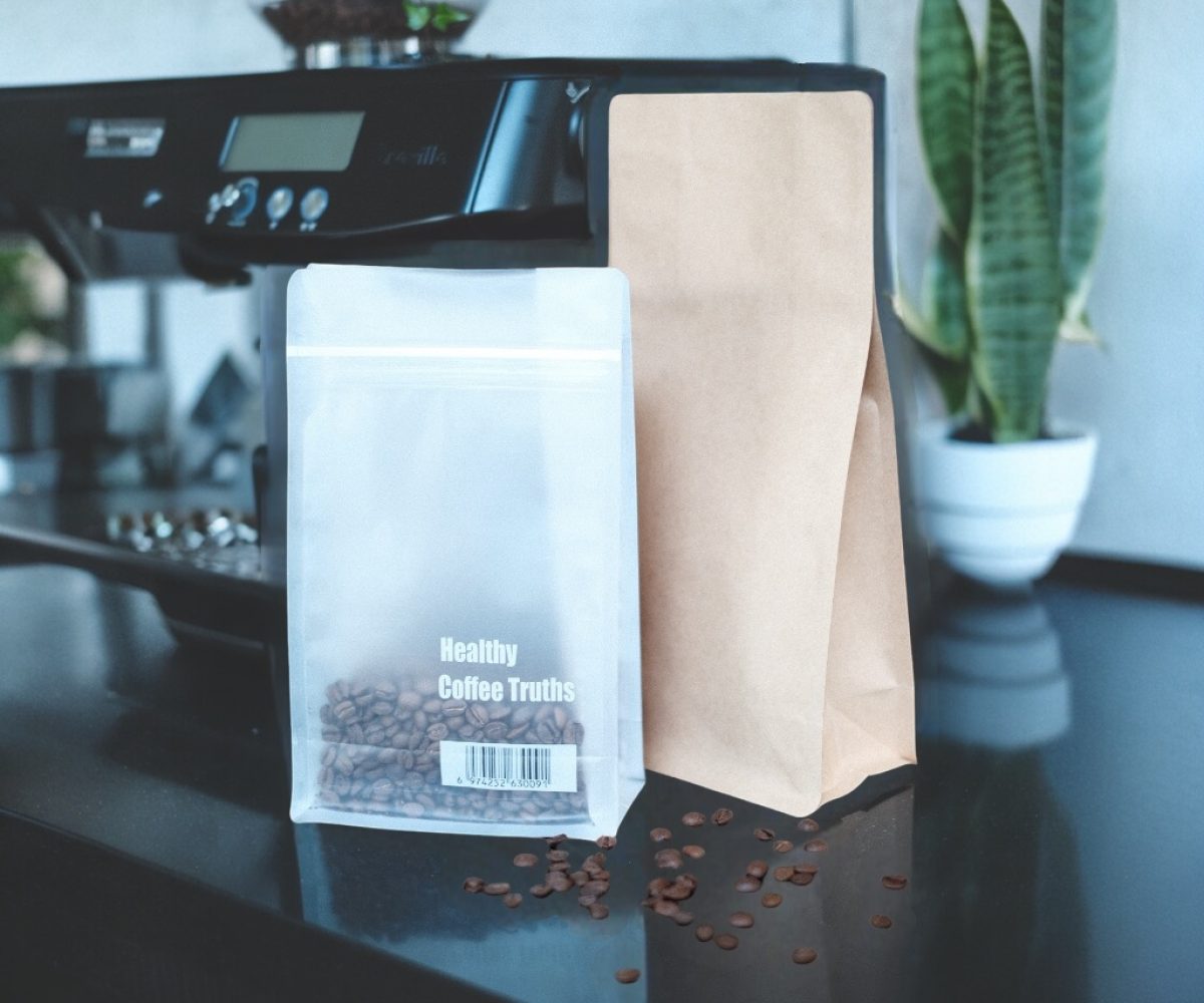 Custom printed gusset bag